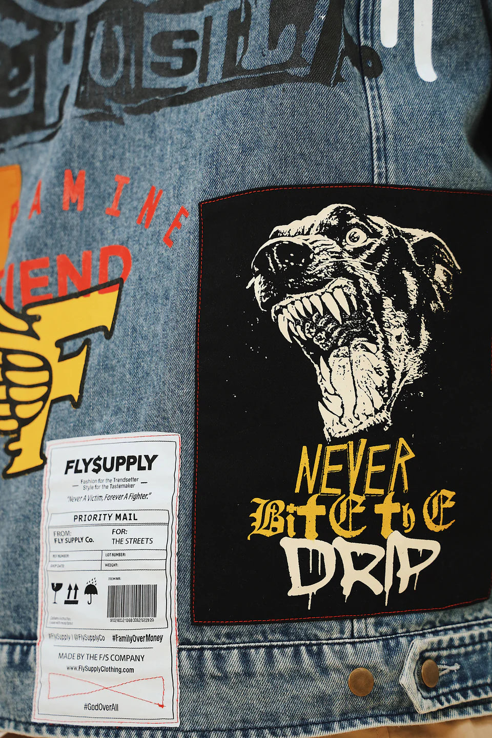 Fly Supply {NEW RICH DENIM JACKET} (DENIM)