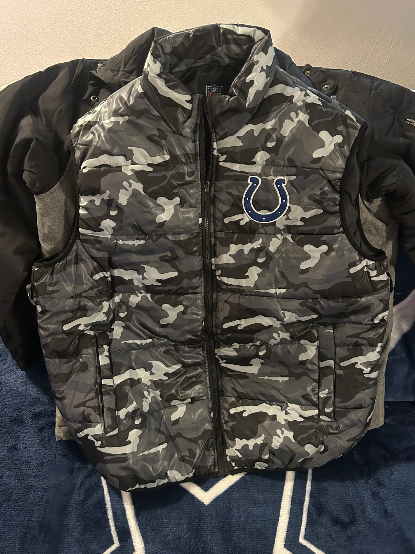 NFL-INDIANAPOLIS COLTS (3 in 1) Systems Jacket π₯π₯π₯