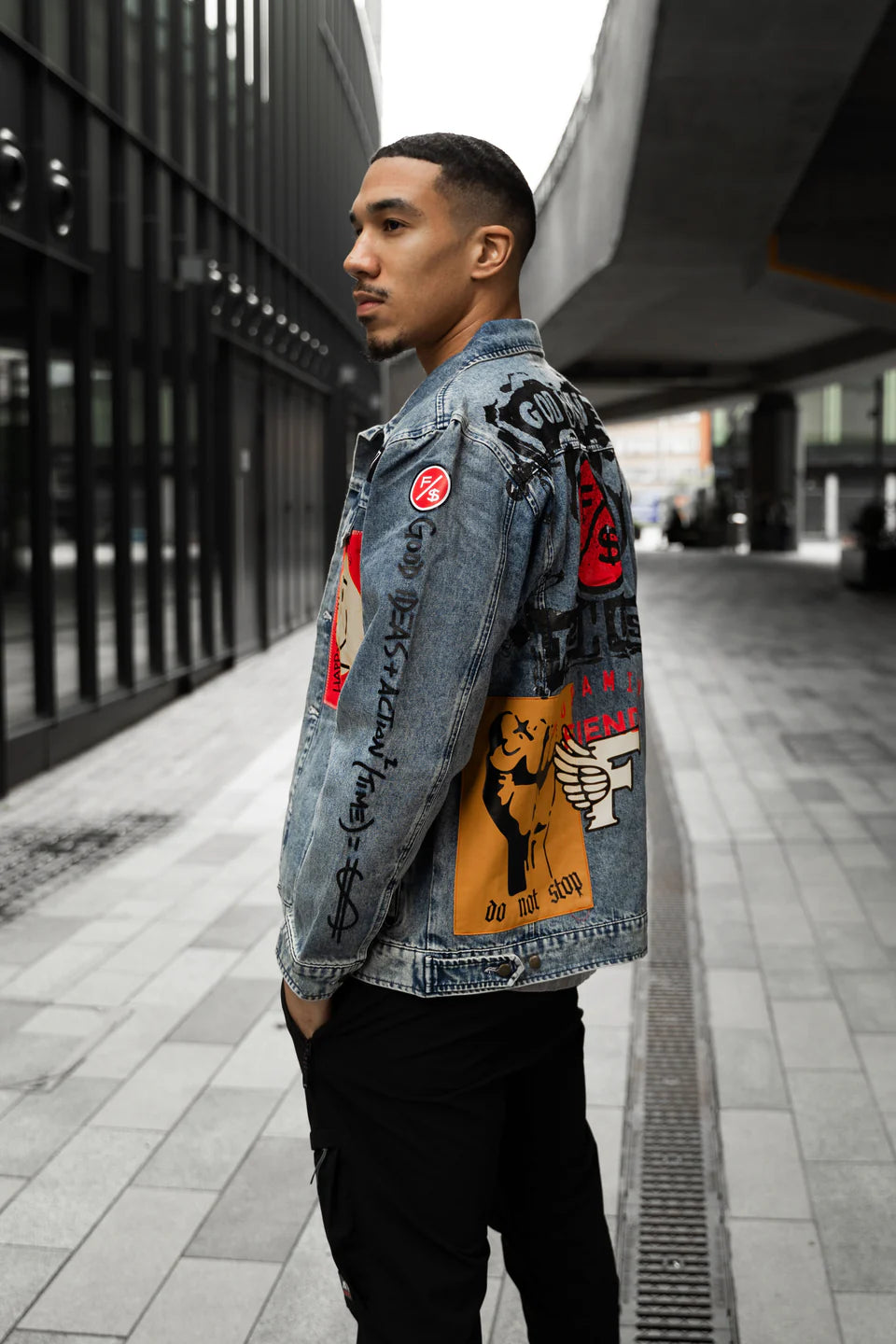 Fly Supply {NEW RICH DENIM JACKET} (DENIM)