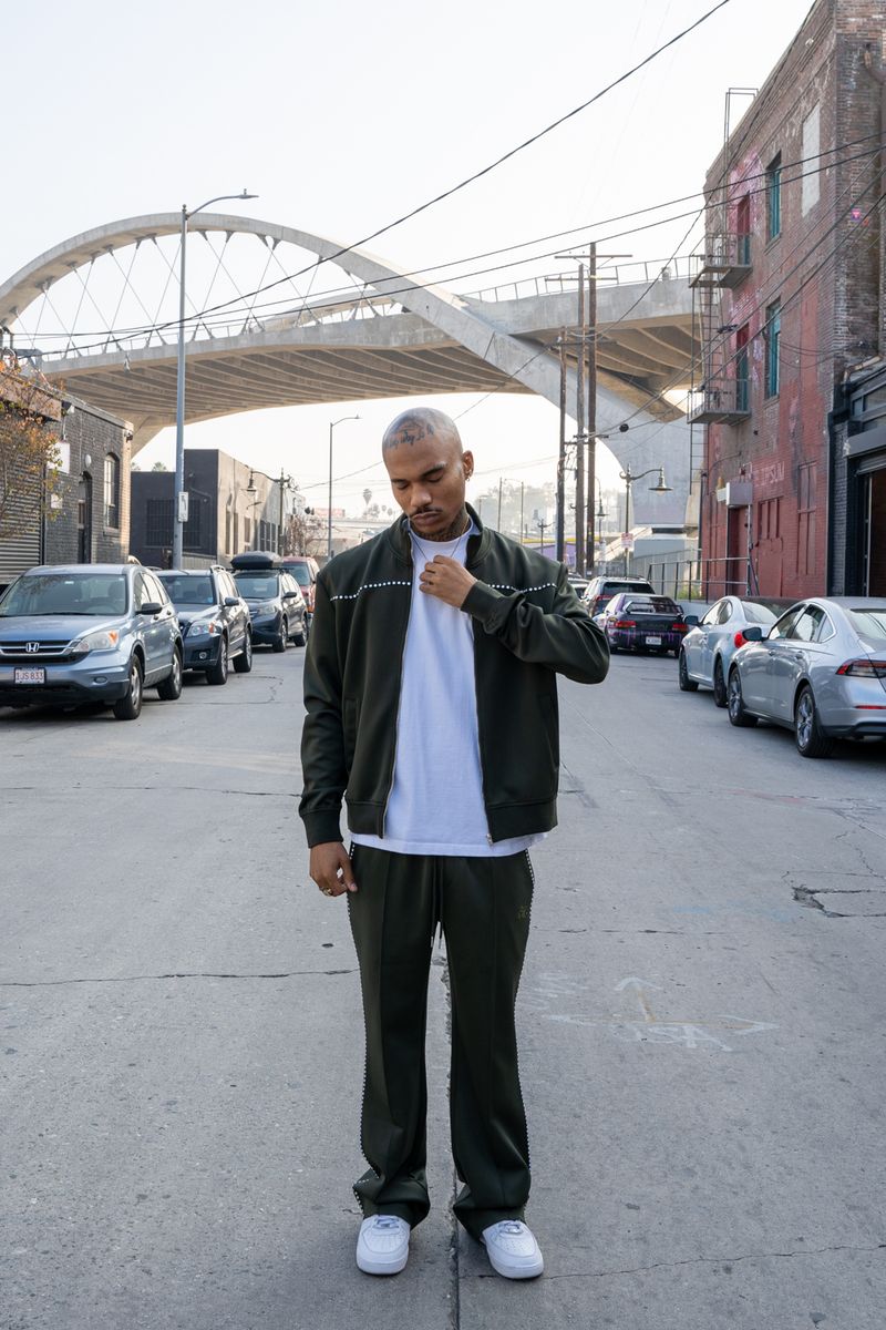 EPTM {MARTINE TRACK PANTS} - OLIVE