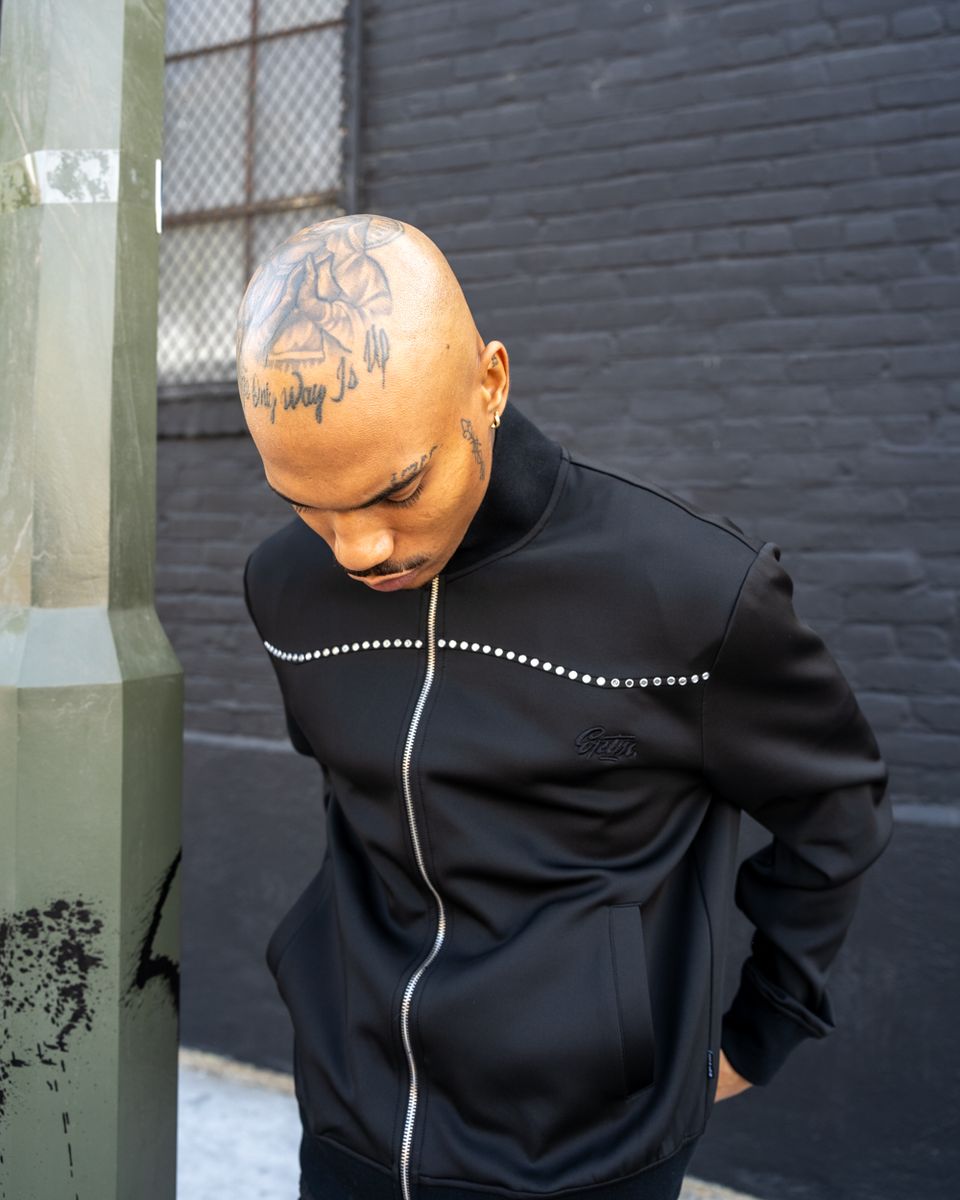 EPTM {MARTINE TRACK JACKET} - BLACK