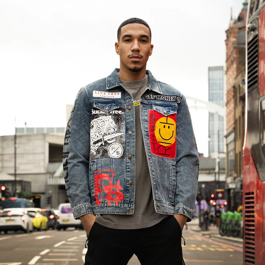 Fly Supply {NEW RICH DENIM JACKET} (DENIM)