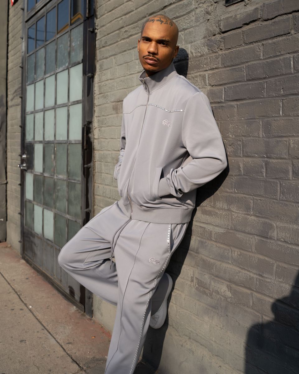EPTM {MARTINE TRACK JACKET} - GREY