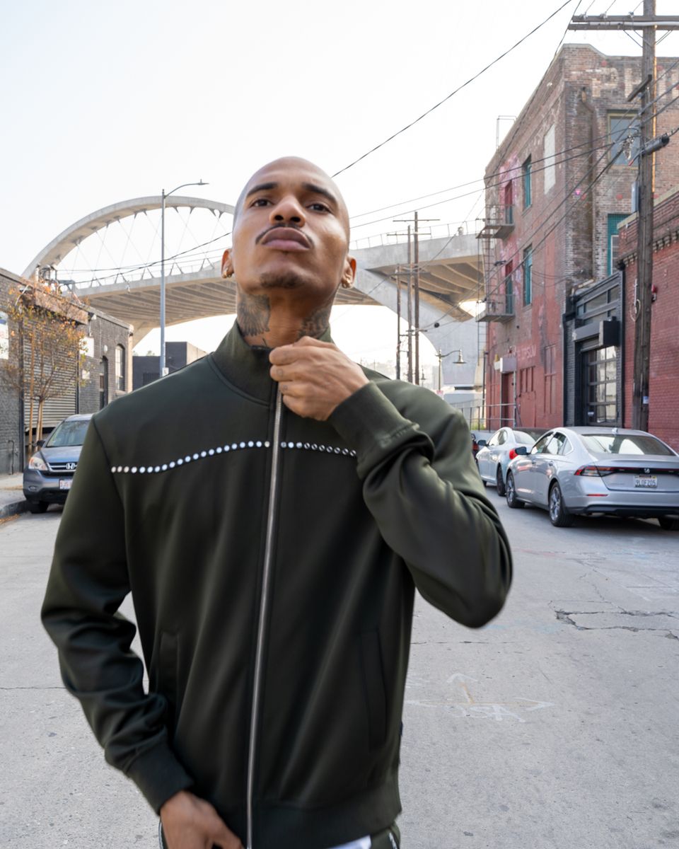 EPTM {MARTINE TRACK JACKET} - OLIVE