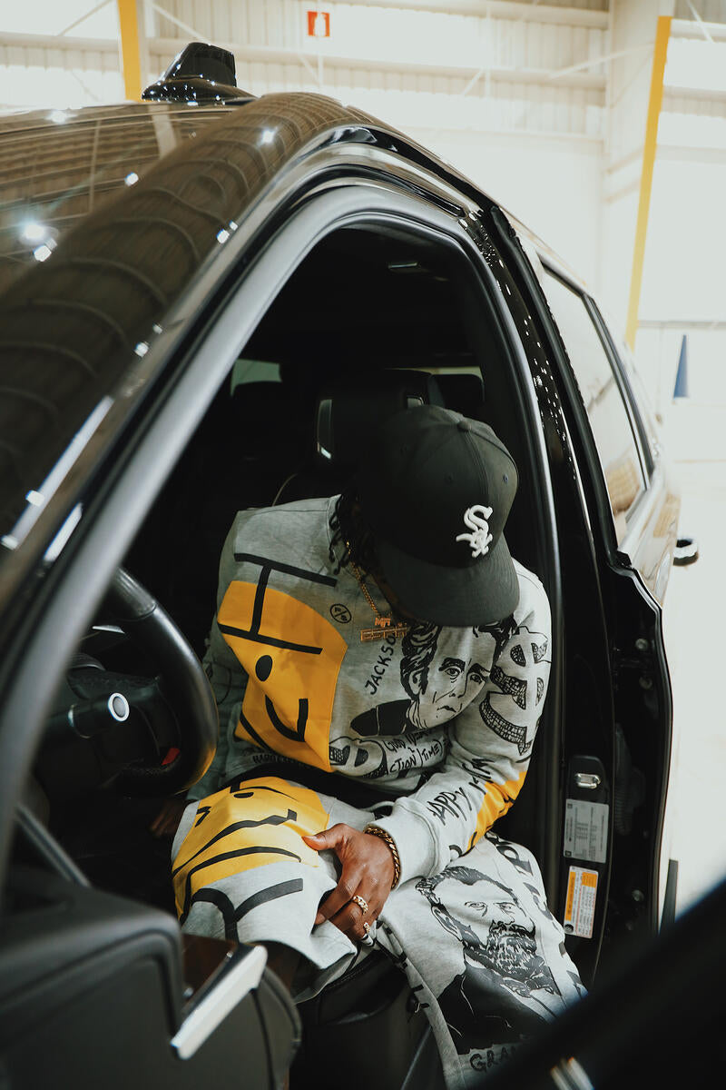 Fly Supply {New Rich Crewneck Sweater} (Heather Grey)
