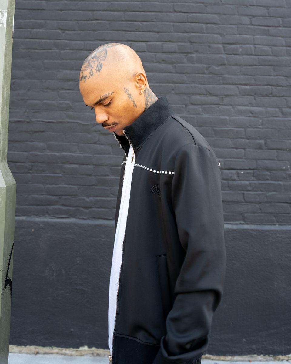 EPTM {MARTINE TRACK JACKET} - BLACK