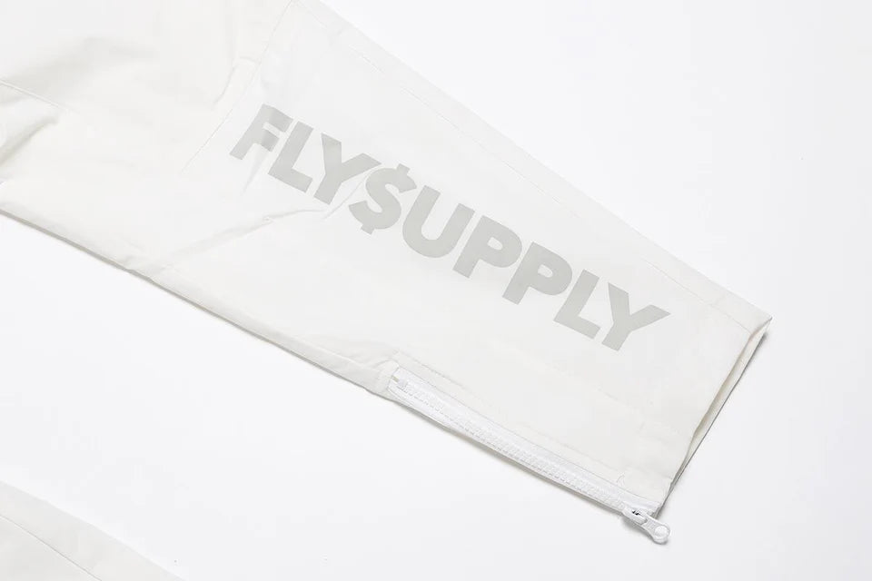 Fly Supply {HAPPY POCKETS JOGGER} (WHITE)