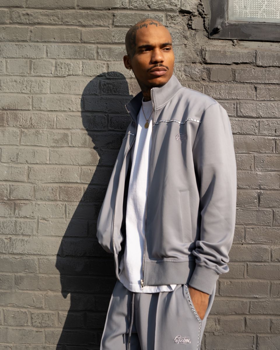 EPTM {MARTINE TRACK JACKET} - GREY
