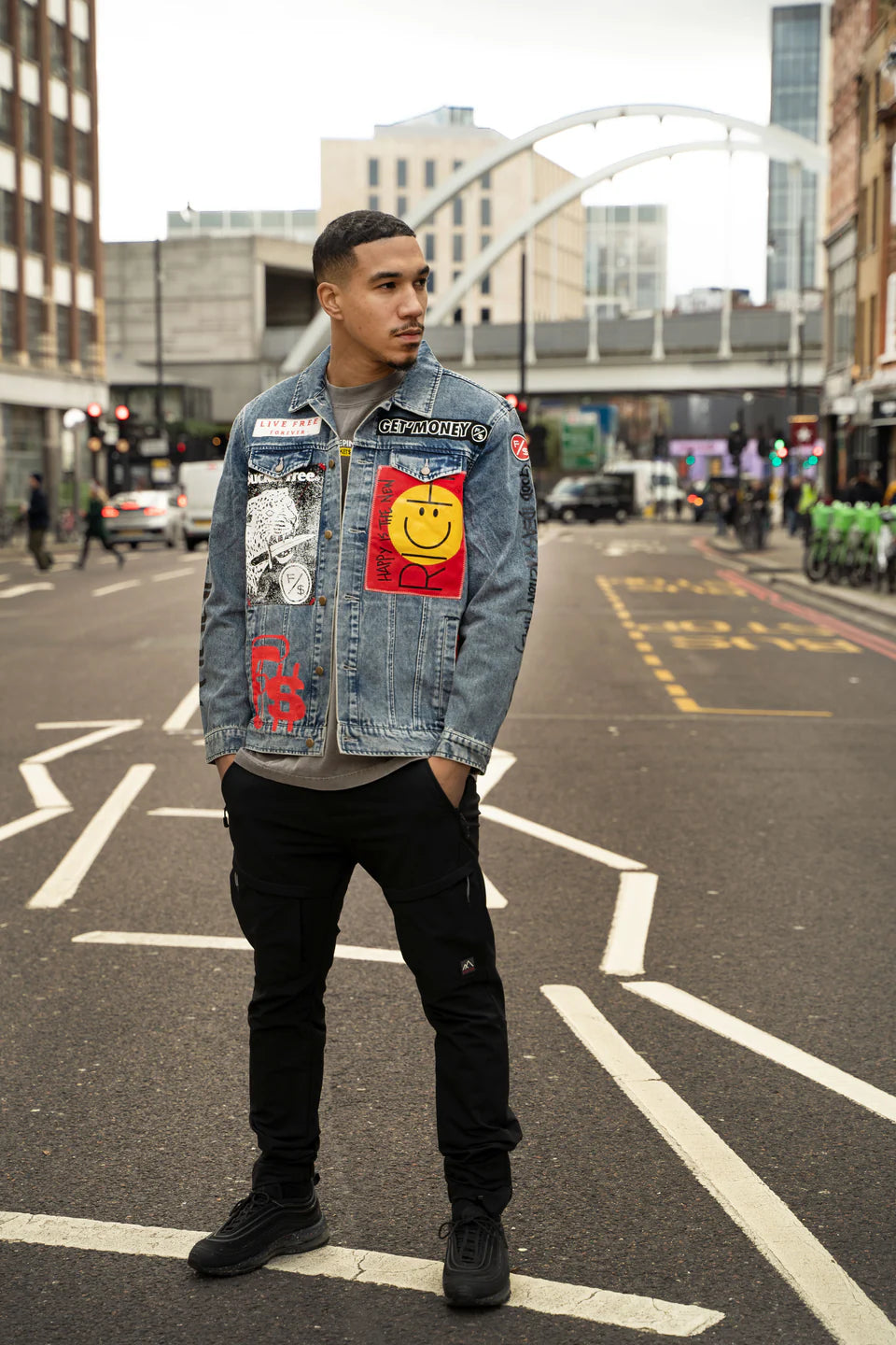Fly Supply {NEW RICH DENIM JACKET} (DENIM)
