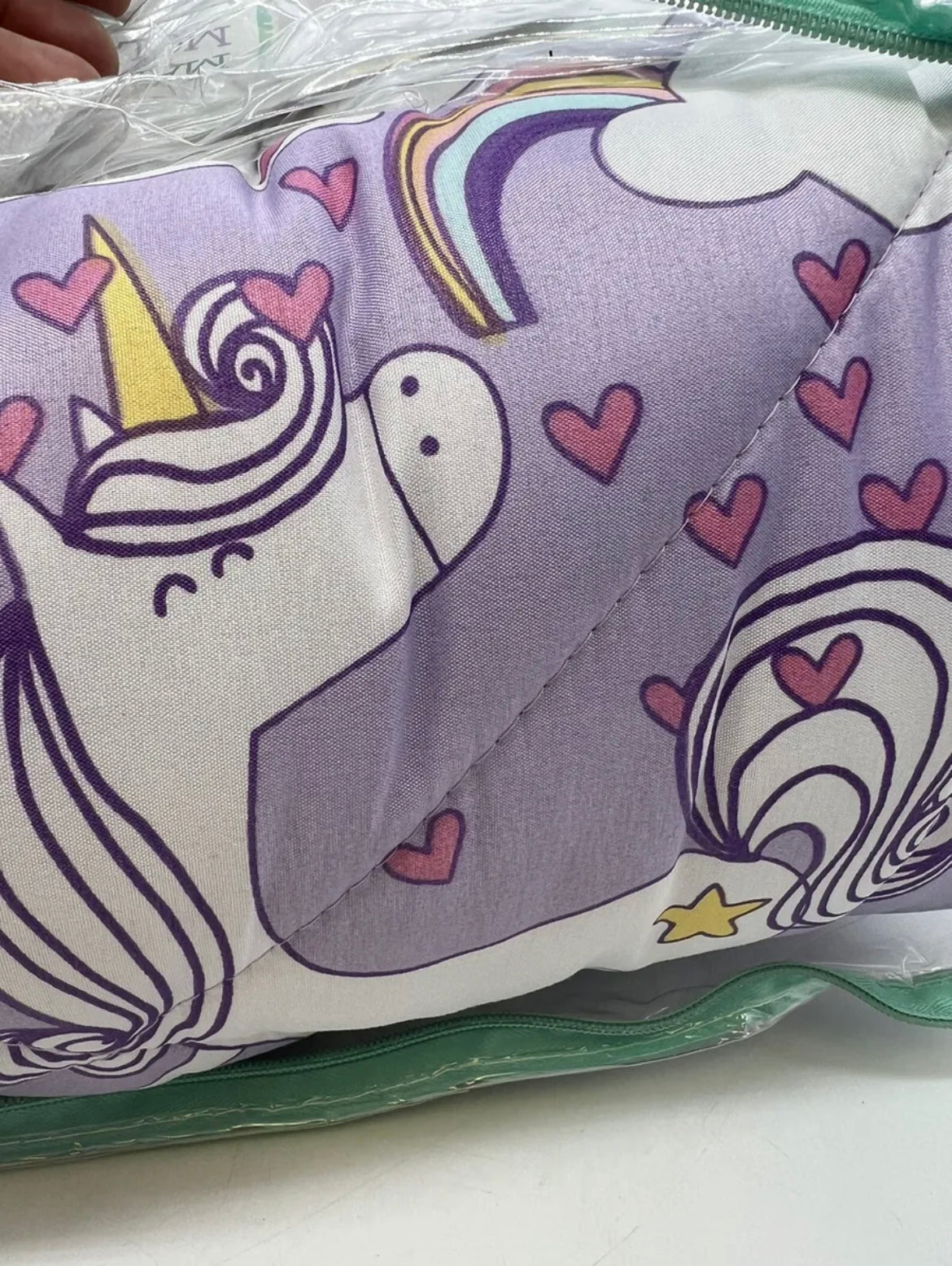 Mason & Mollie Unicorn Bed in a Bag (7 Piece Unicorn Bedding Set Full Size)