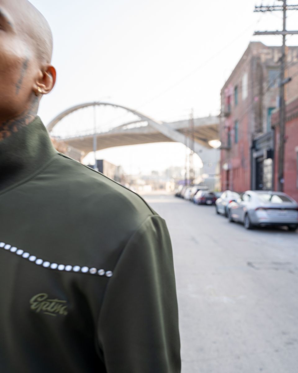 EPTM {MARTINE TRACK JACKET} - OLIVE