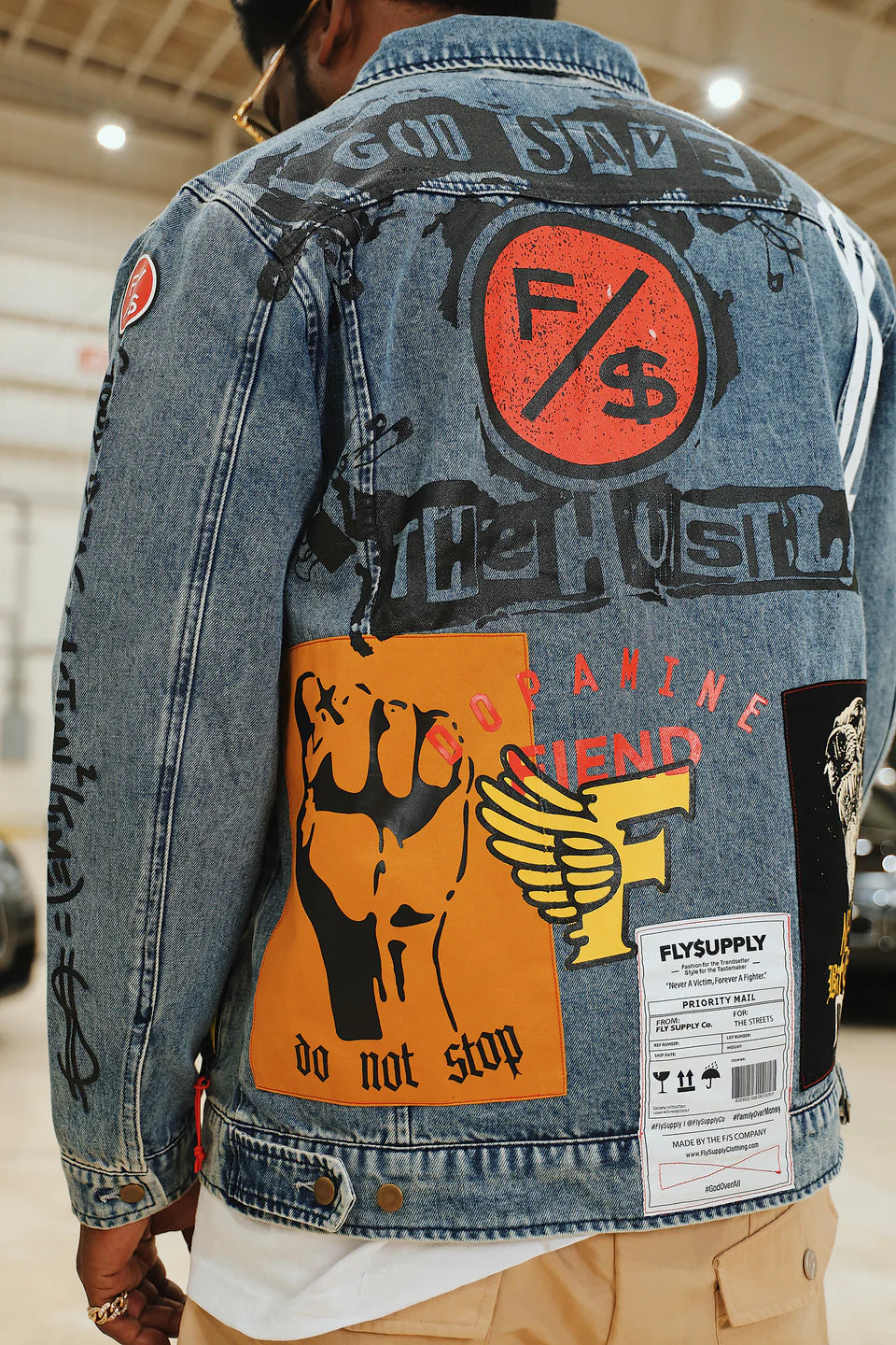 Fly Supply {NEW RICH DENIM JACKET} (DENIM)