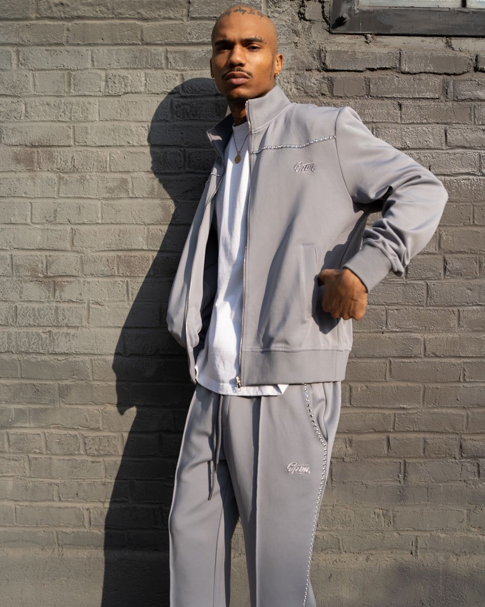 EPTM {MARTINE TRACK JACKET} - GREY