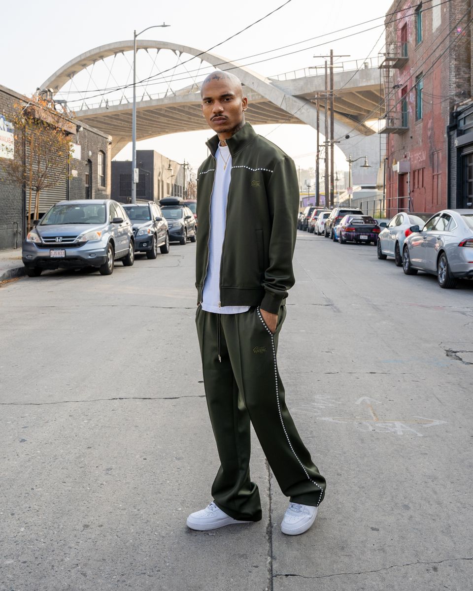 EPTM {MARTINE TRACK JACKET} - OLIVE