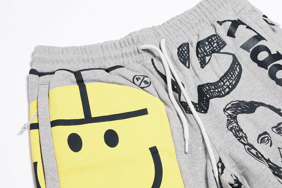 Fly Supply {NEW RICH SWEATSHORTS} (HEATHER GREY)
