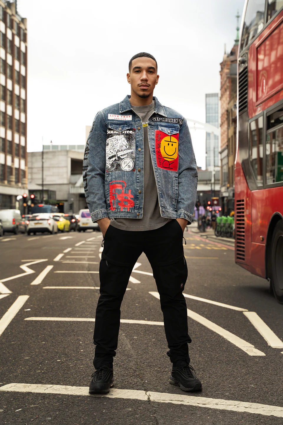 Fly Supply {NEW RICH DENIM JACKET} (DENIM)