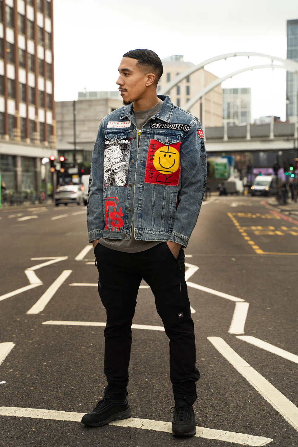 Fly Supply {NEW RICH DENIM JACKET} (DENIM)