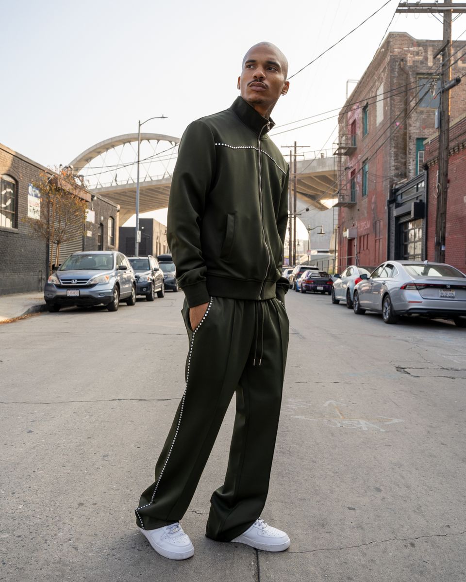 EPTM {MARTINE TRACK PANTS} - OLIVE