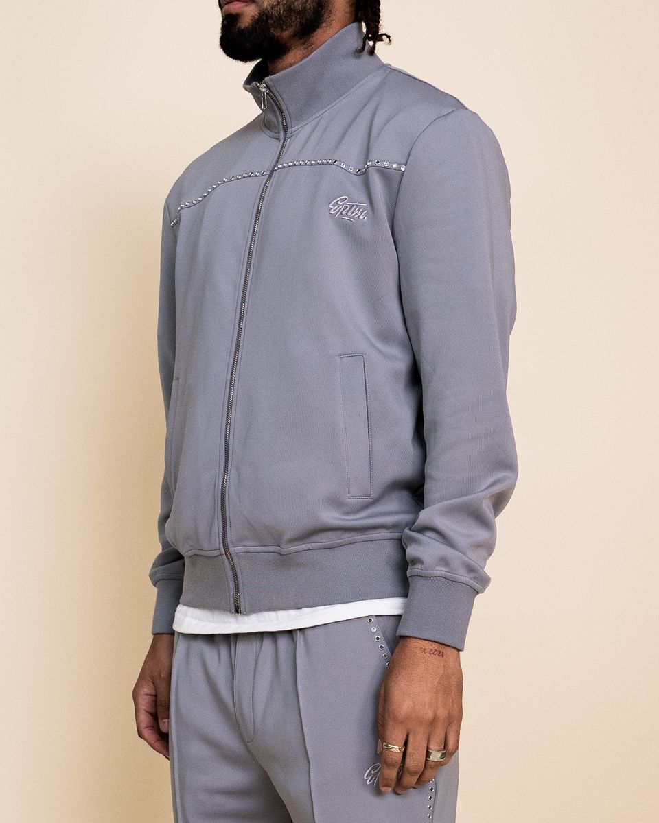 EPTM {MARTINE TRACK JACKET} - GREY