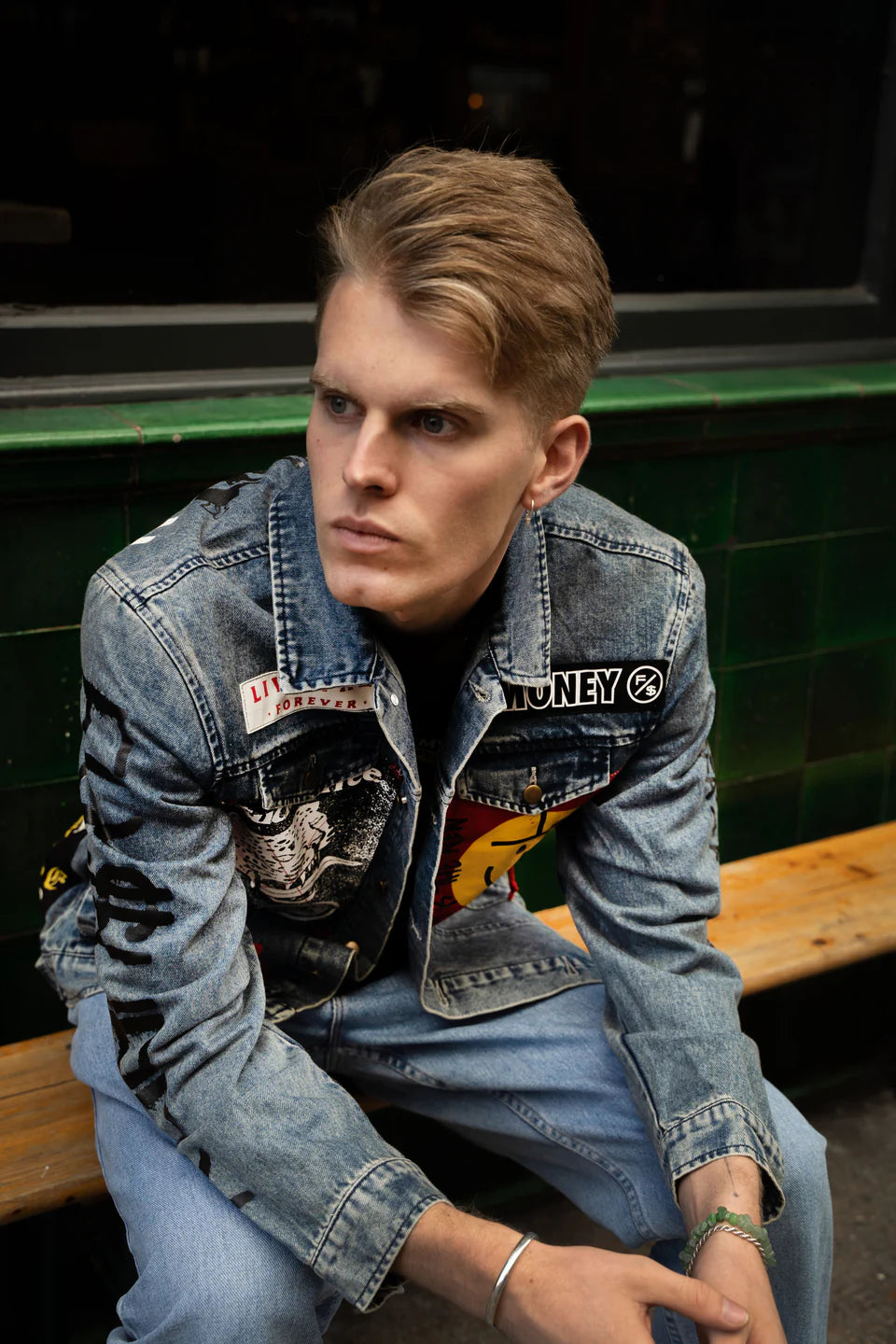 Fly Supply {NEW RICH DENIM JACKET} (DENIM)