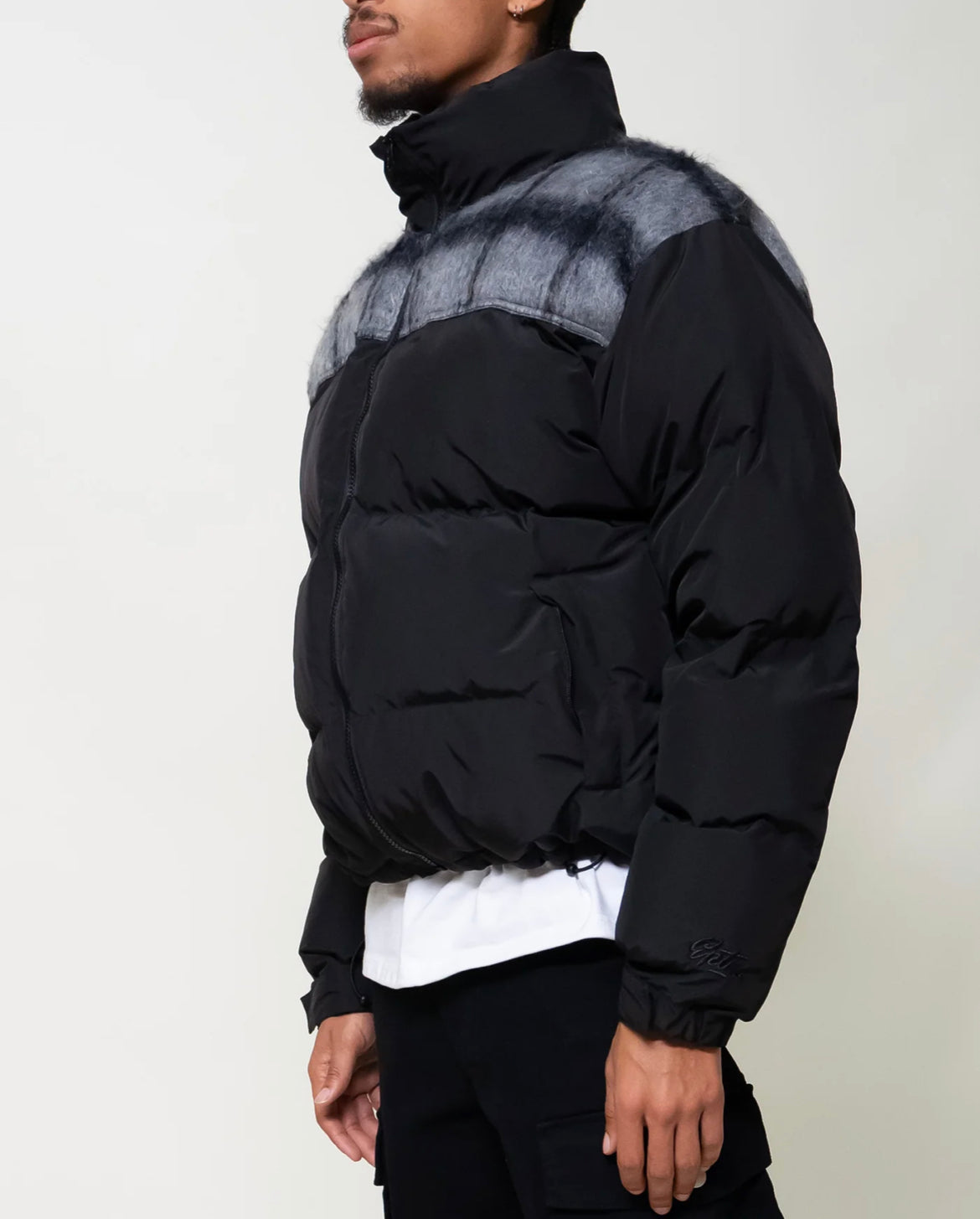 EPTM (OXFORD PUFFER JACKET-BLACK)