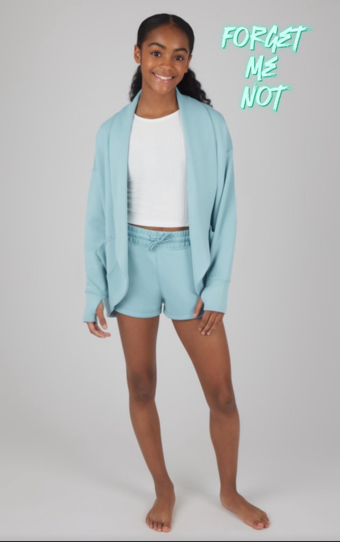 Yogalicious (Kids’ Scuba Cardigan, Tank & Shorts)