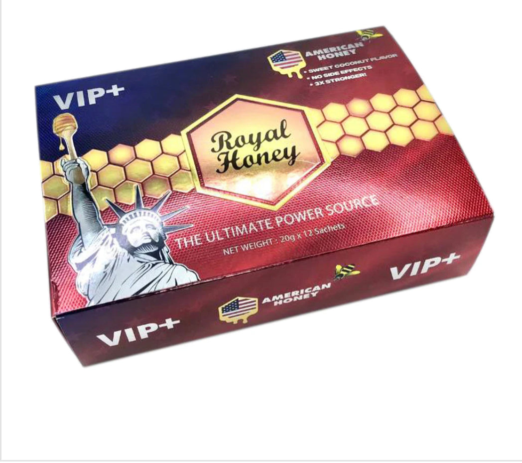 Royal Honey America VIP+ (12 Sachets - 20 G)