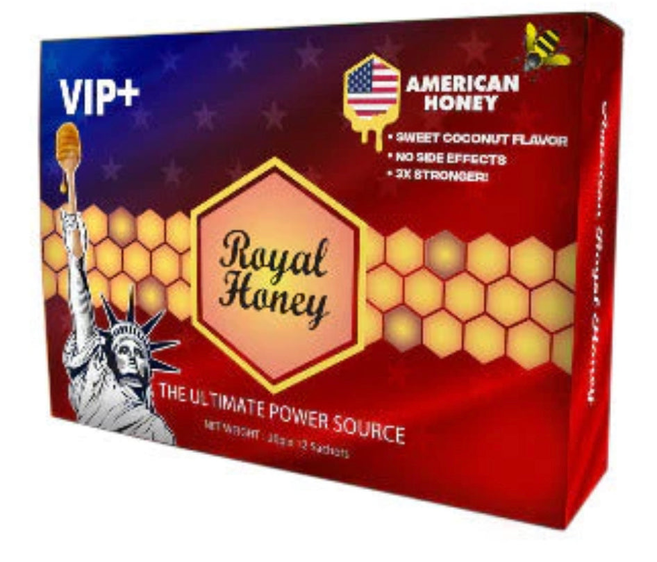 Royal Honey America VIP+ (12 Sachets - 20 G)