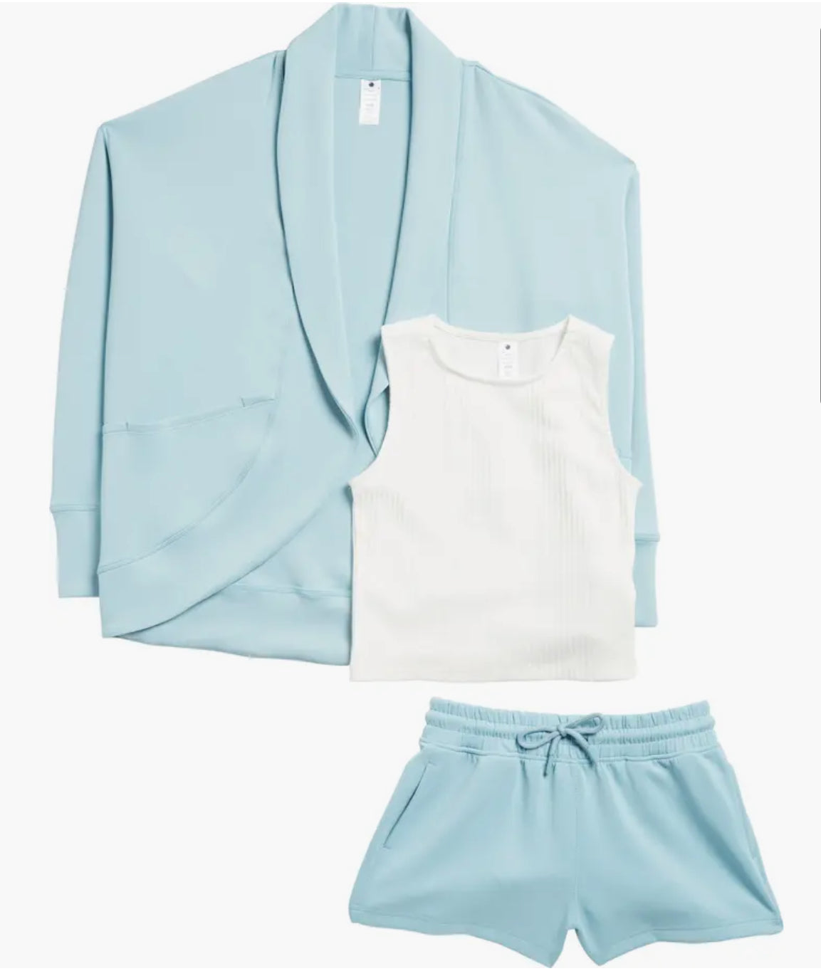 Yogalicious (Kids’ Scuba Cardigan, Tank & Shorts)
