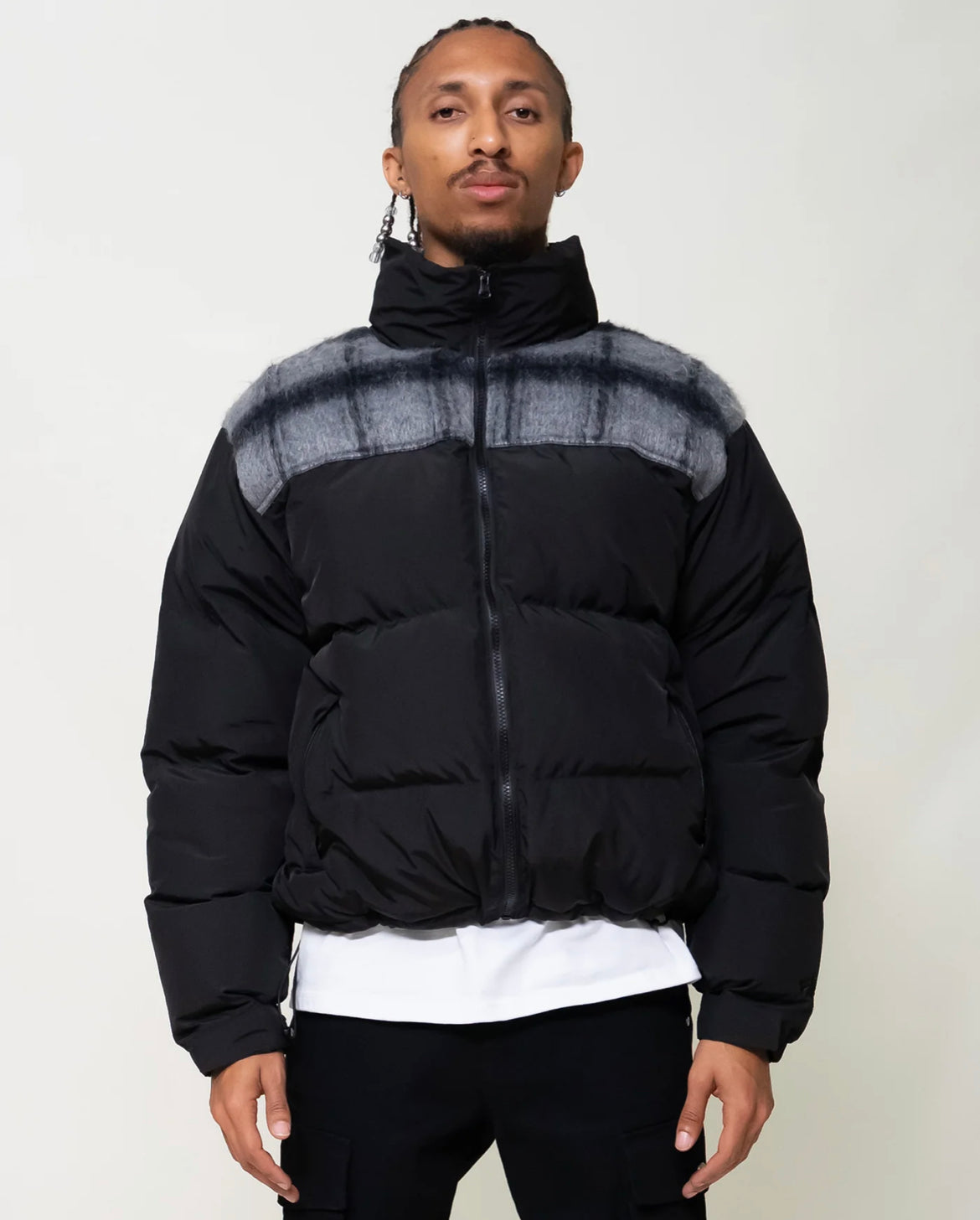 EPTM (OXFORD PUFFER JACKET-BLACK)