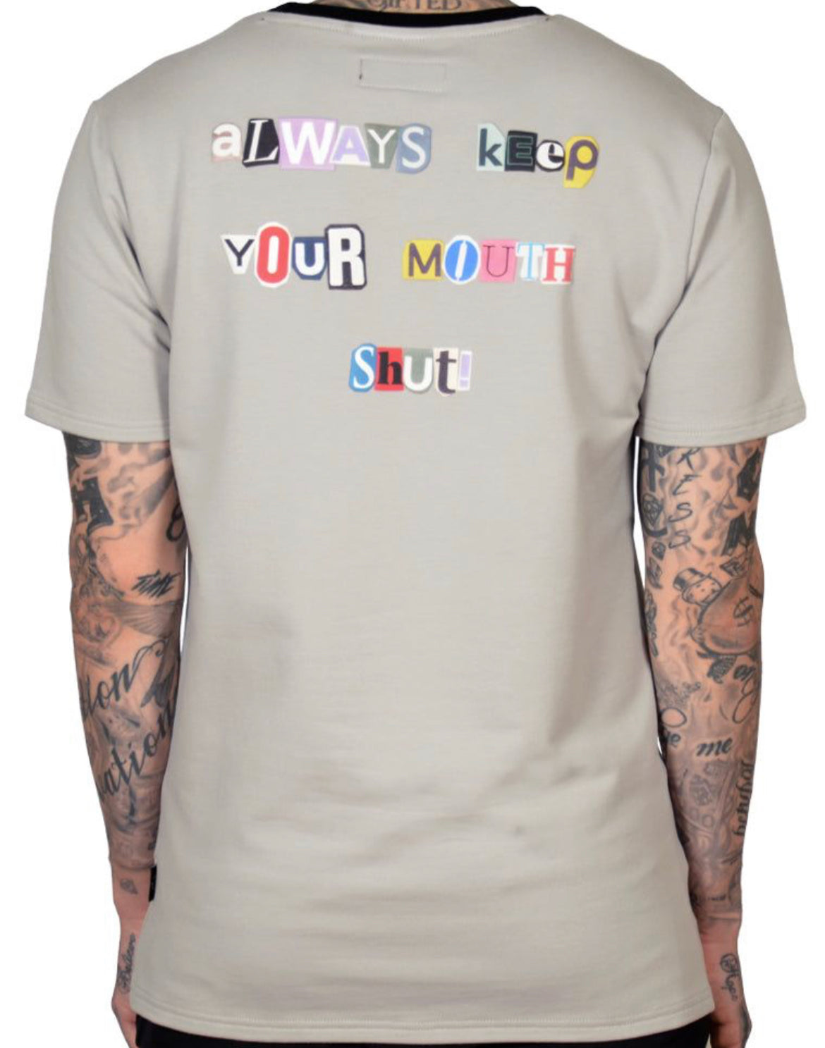 The Hideout Clothing (Never Rat Mouse Trap Pocket Tee
Men – Grey)
