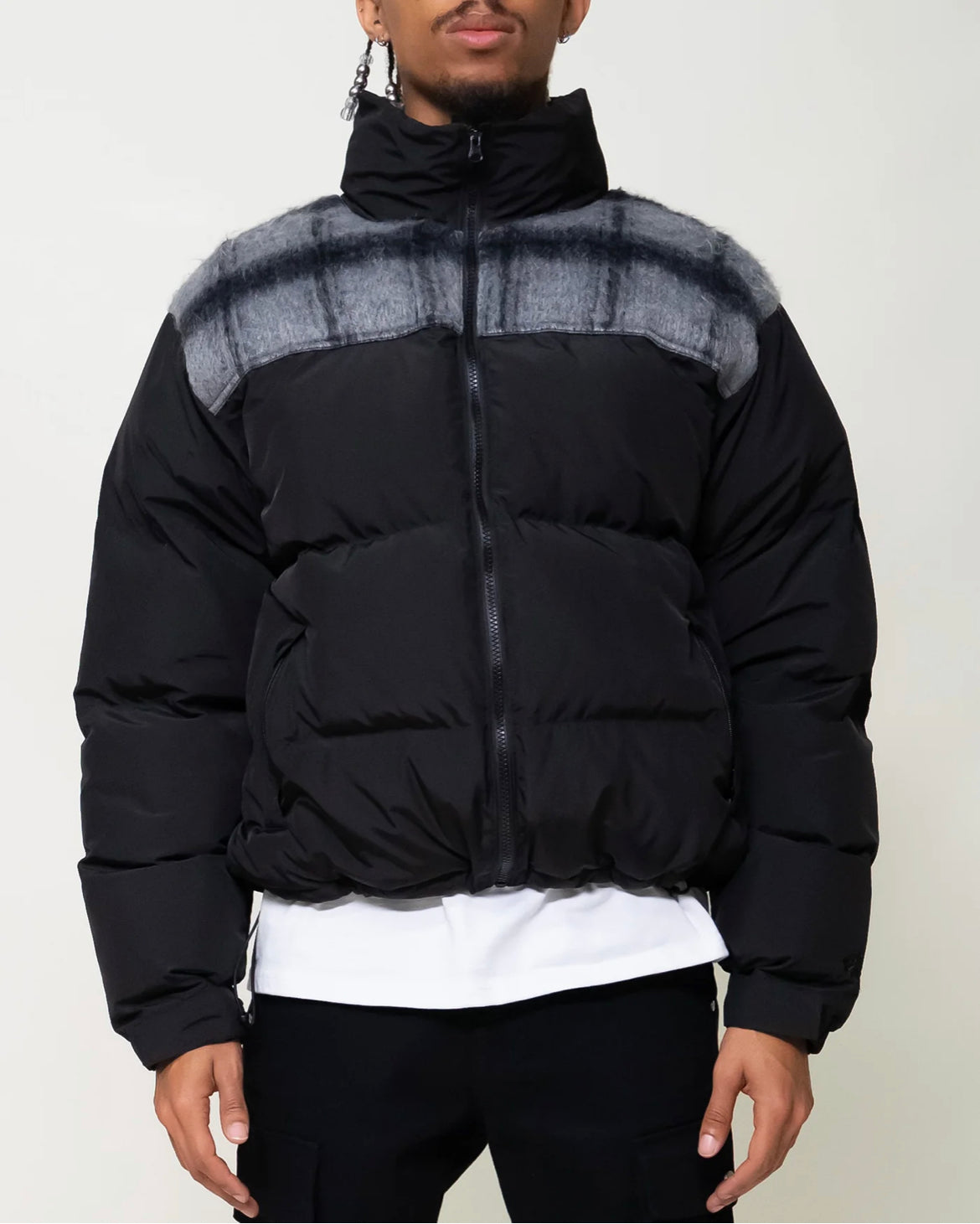 EPTM (OXFORD PUFFER JACKET-BLACK)