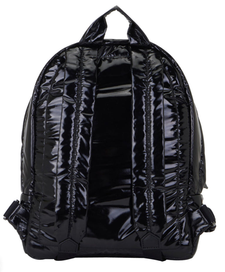 Michael Kors (Rae Medium Quilted Shiny Nylon Backpack Bag)