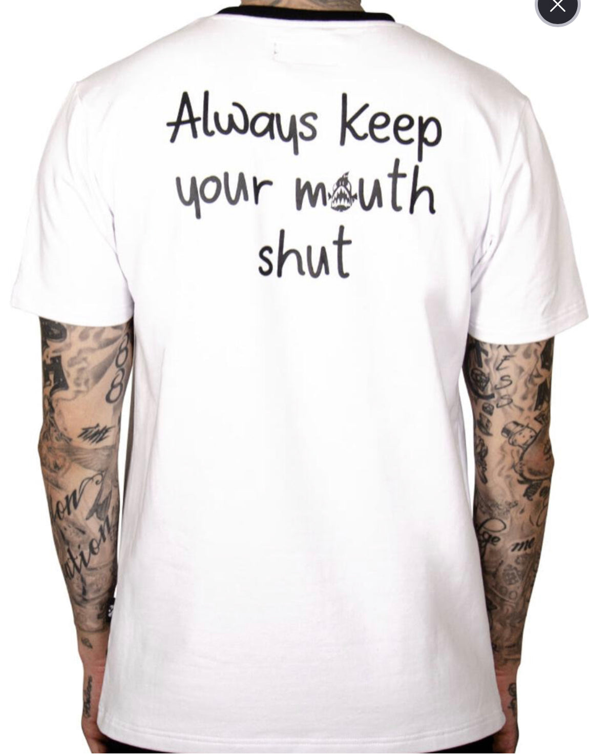 The Hideout Clothing ( Never Rat Swim With The Fishes Pocket Tee)