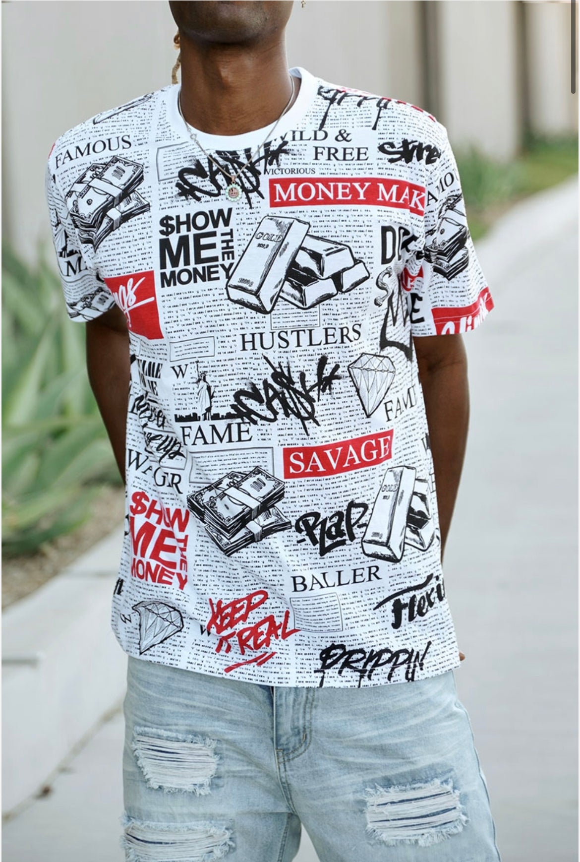 Victorious (hustlers news t-shirt