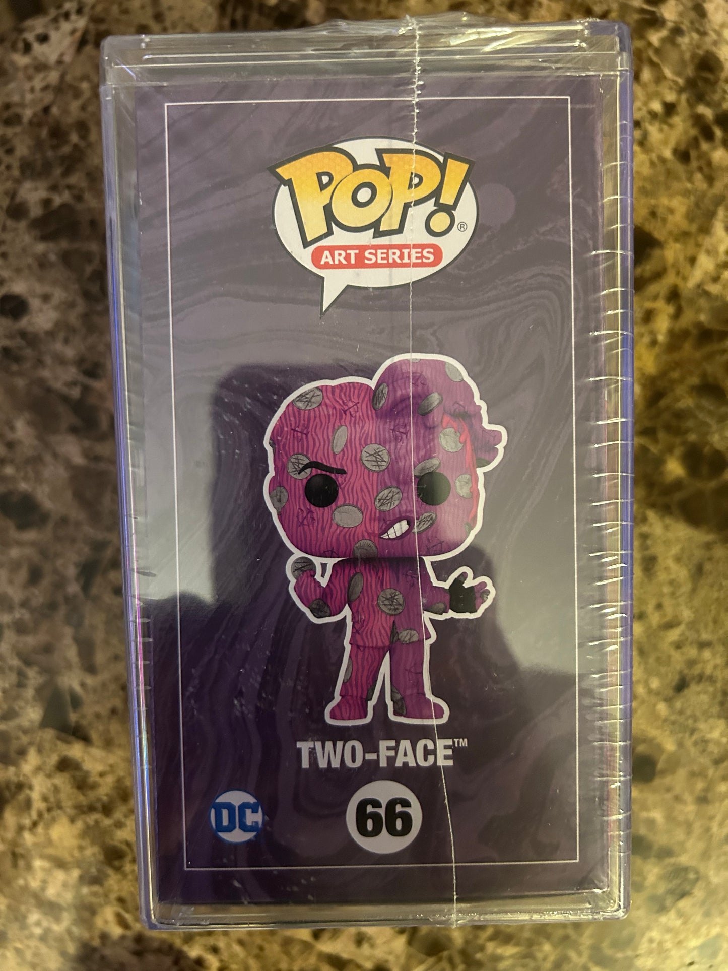 Funko PoP ART Series BATMAN Forever "TWO-FACE" #66 HARD STACK, Target Excl.