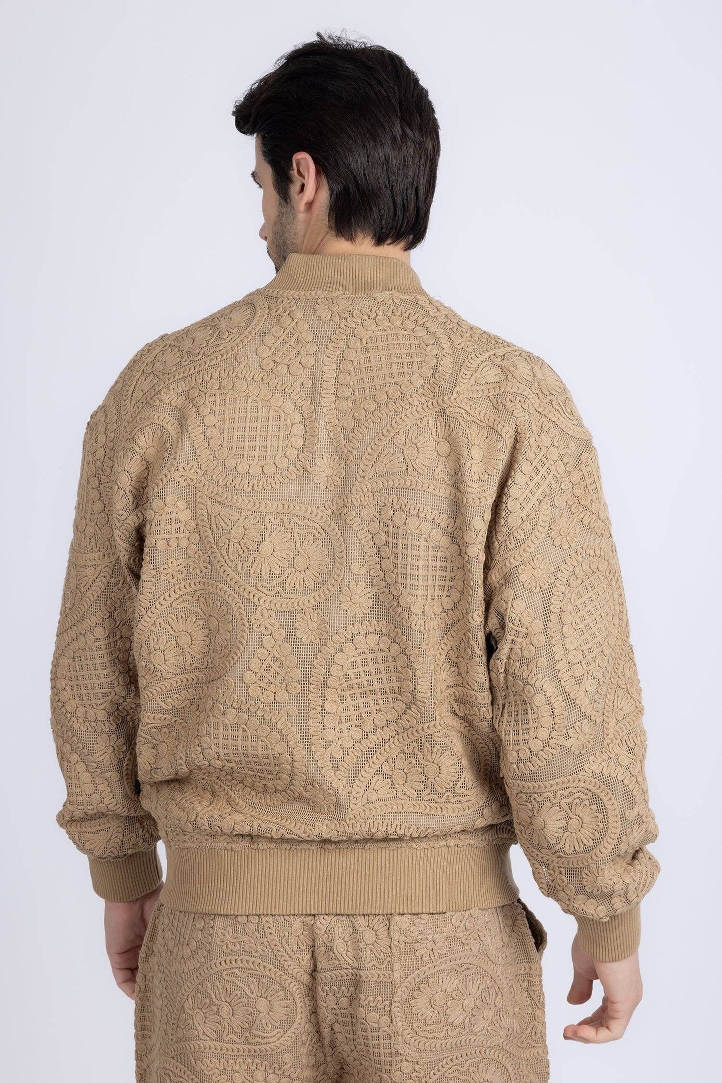 BARABAS {Pune Crochet Bomber Jacket}