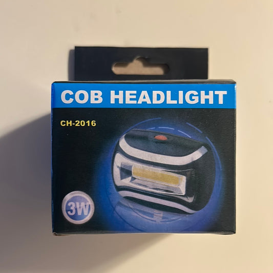 COB Headlight ch-2016 (Headlamp, Heahlight LED Zoom 3 Mode Outdoor Fishing, Camping, Hunting, Hiking, and Nighttime Biking)