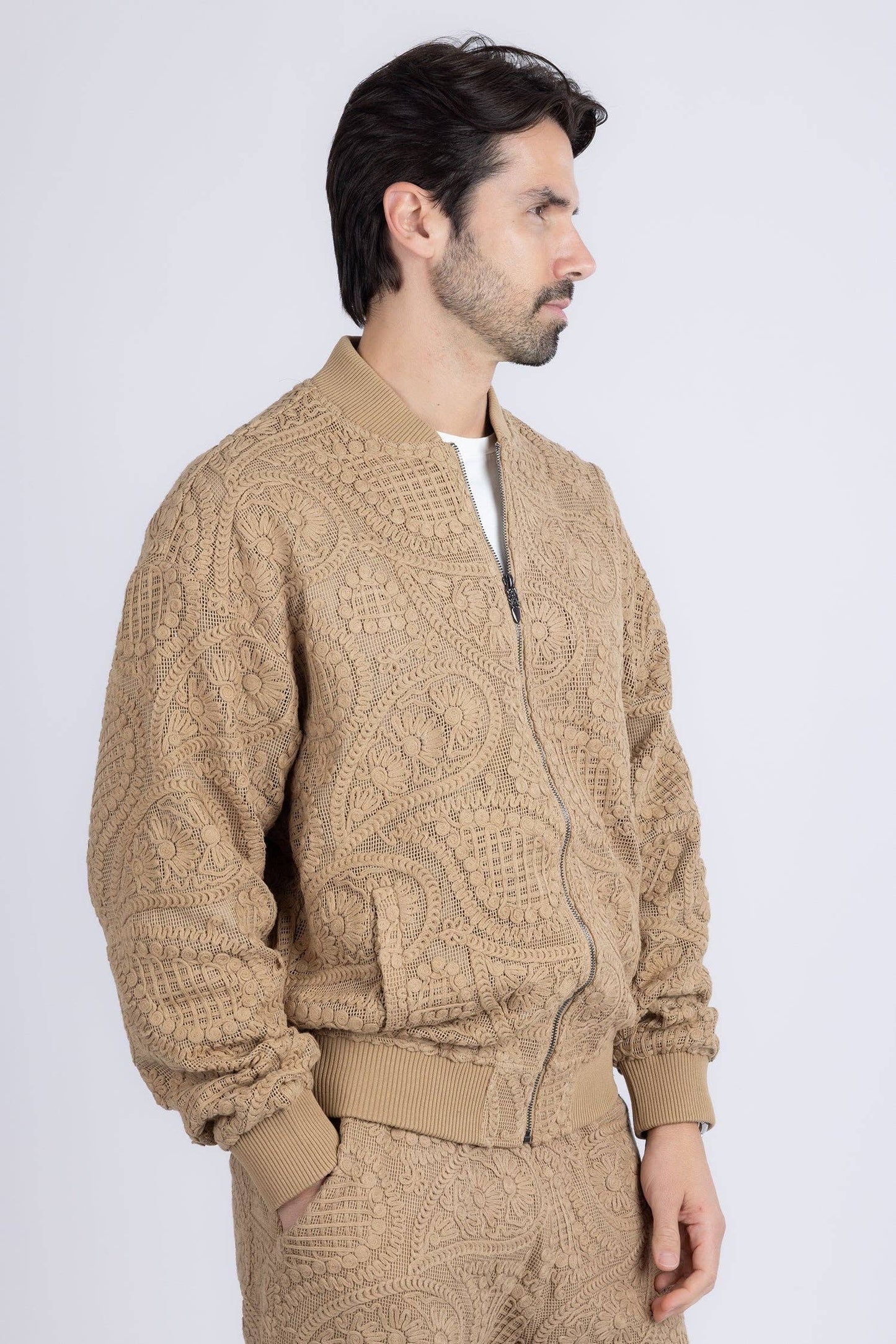 BARABAS {Pune Crochet Bomber Jacket}