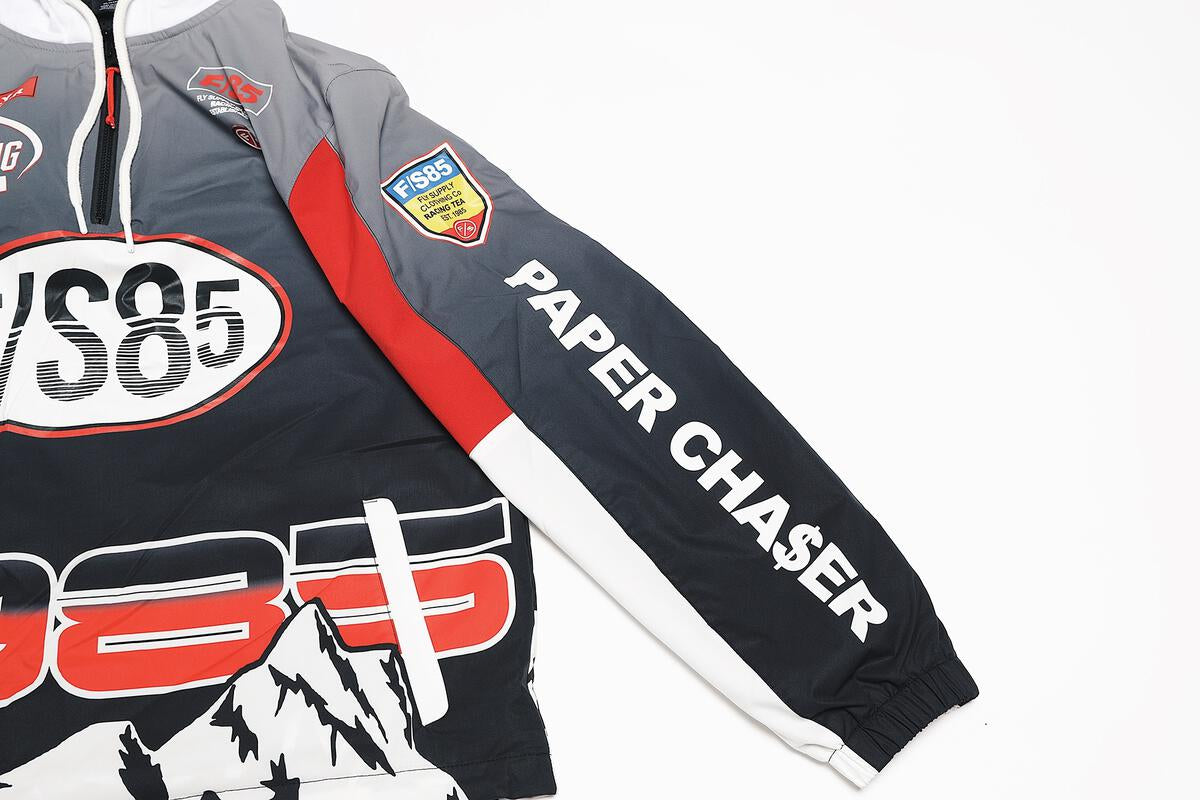 Fly Supply (PaperChaser Windbreaker Pullover) Blk