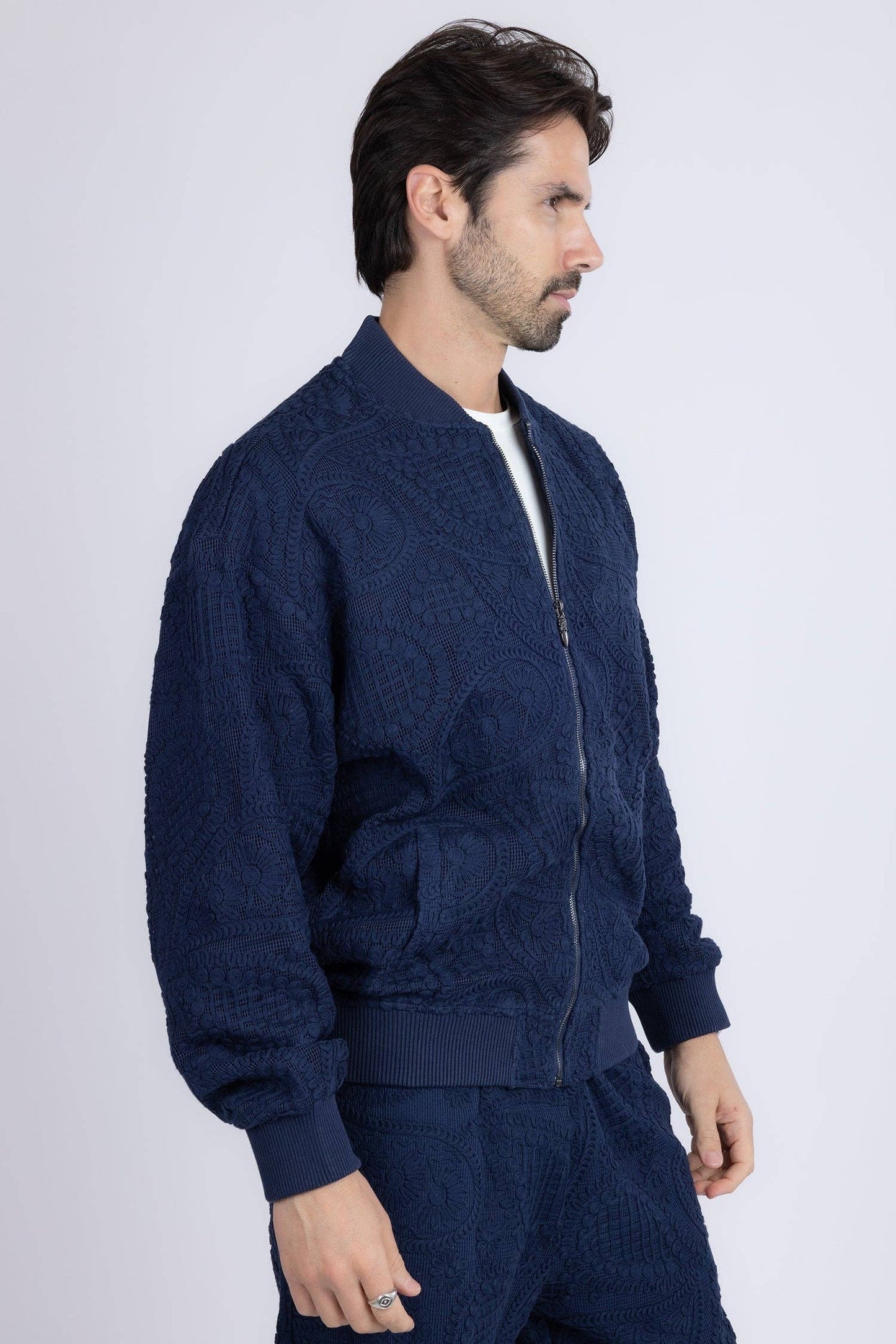 BARABAS {Pune Crochet Bomber Jacket}
