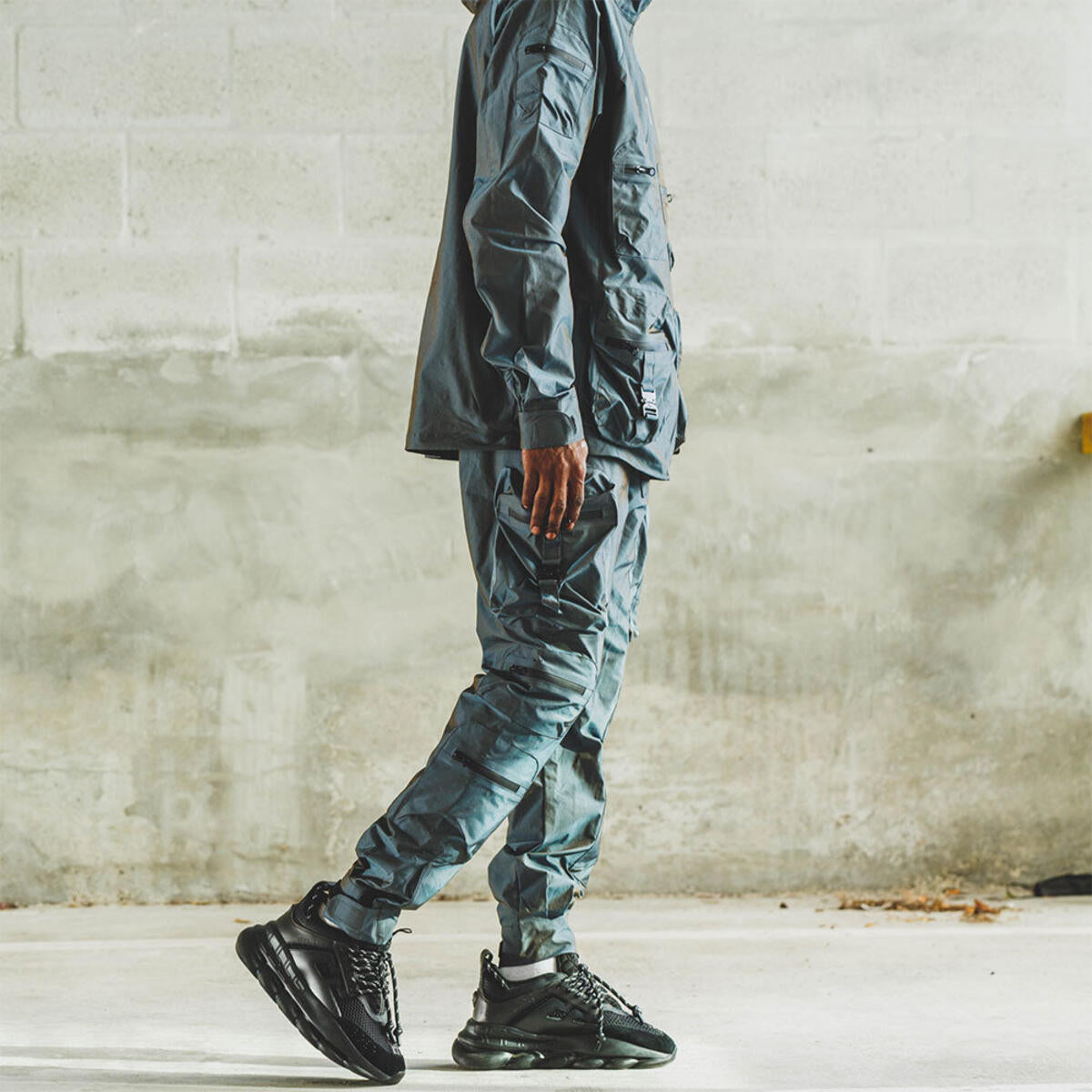8&9 (Combat Nylon Jacket) [Iridescent Steel]