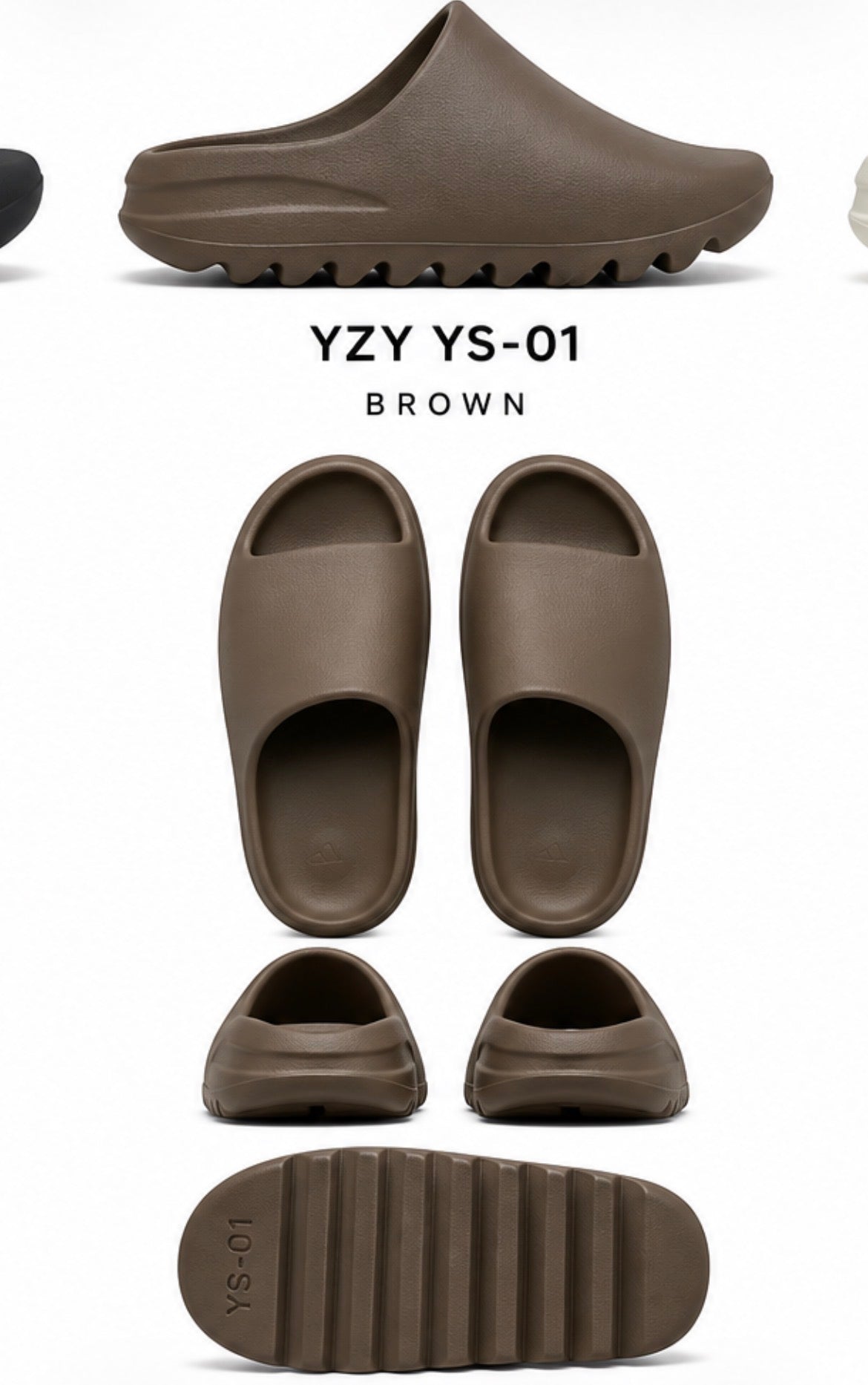 YZY YS-01 🔥🔥🔥🔥🔥 {100% AUTHENTIC} Brw/Blk\Wht