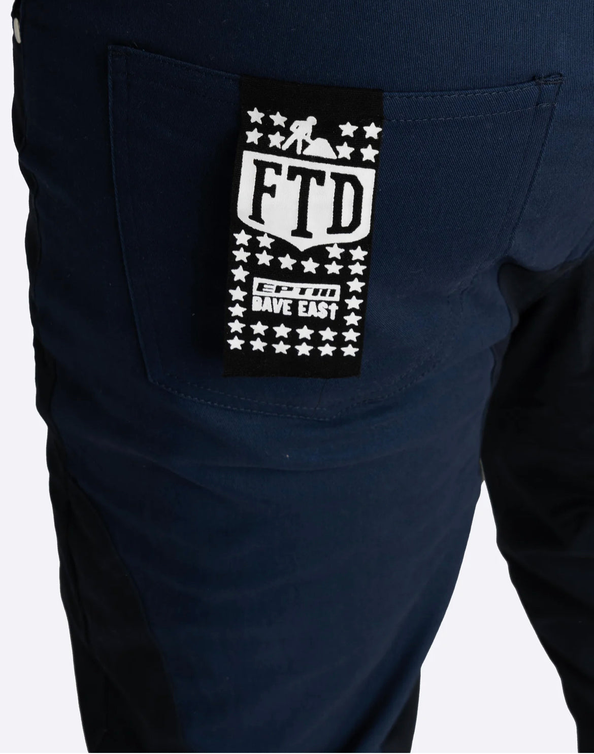 EPTM (DAVE EAST MARBLE PANTS-BLUE/BLUE)