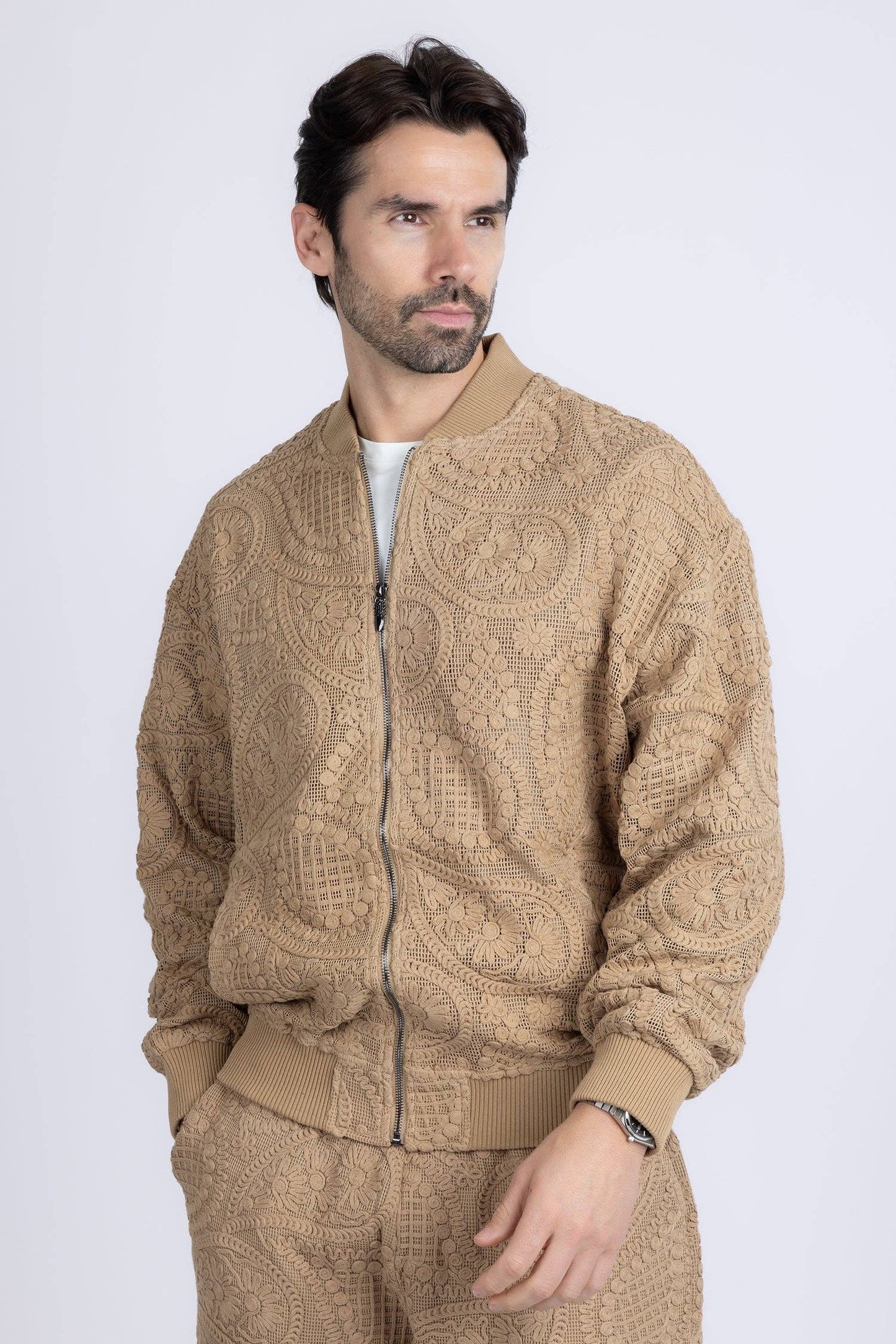 BARABAS {Pune Crochet Bomber Jacket}