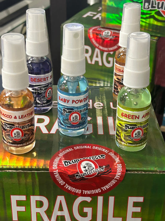 Blunteffects (100% Concentrated Air Room Freshener Home & Car Spray) assorted scents