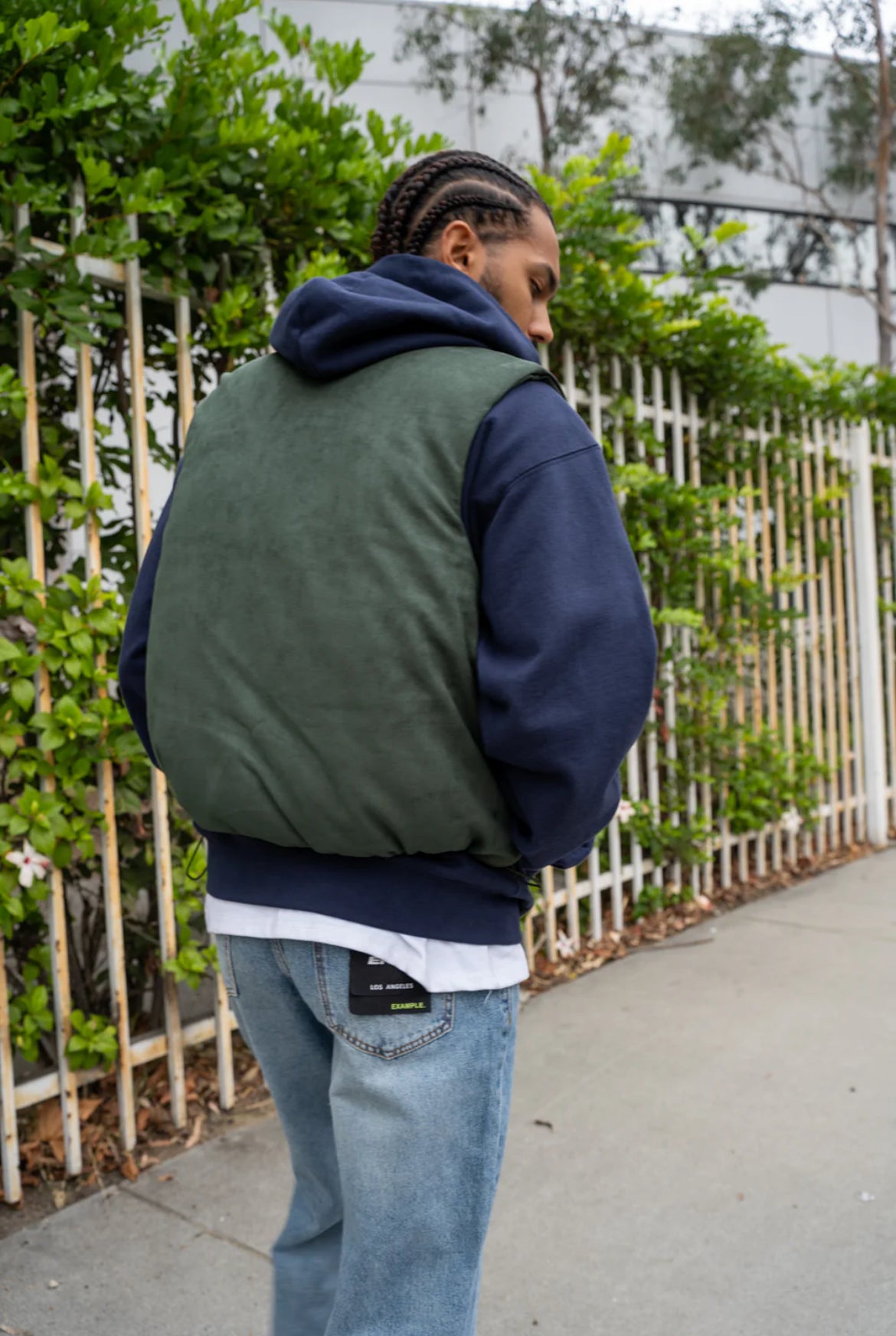 EPTM (SUEDE BUBBLE VEST) [HUNTER GREEN]