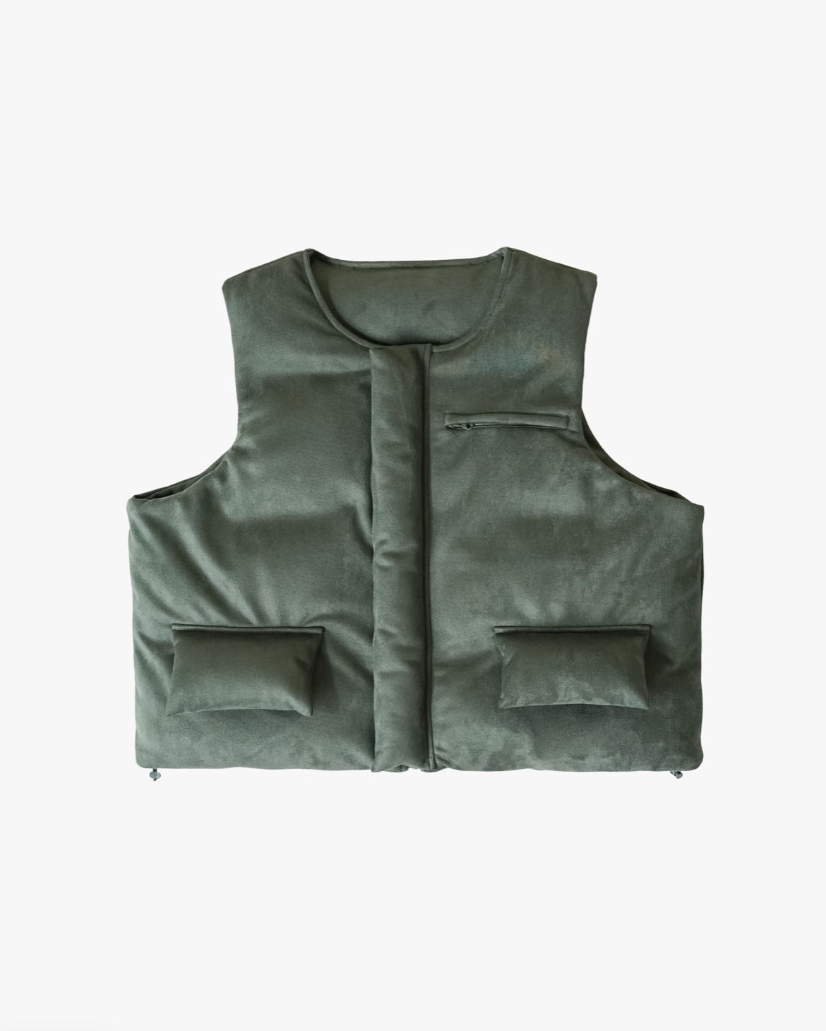 EPTM (SUEDE BUBBLE VEST) [HUNTER GREEN]