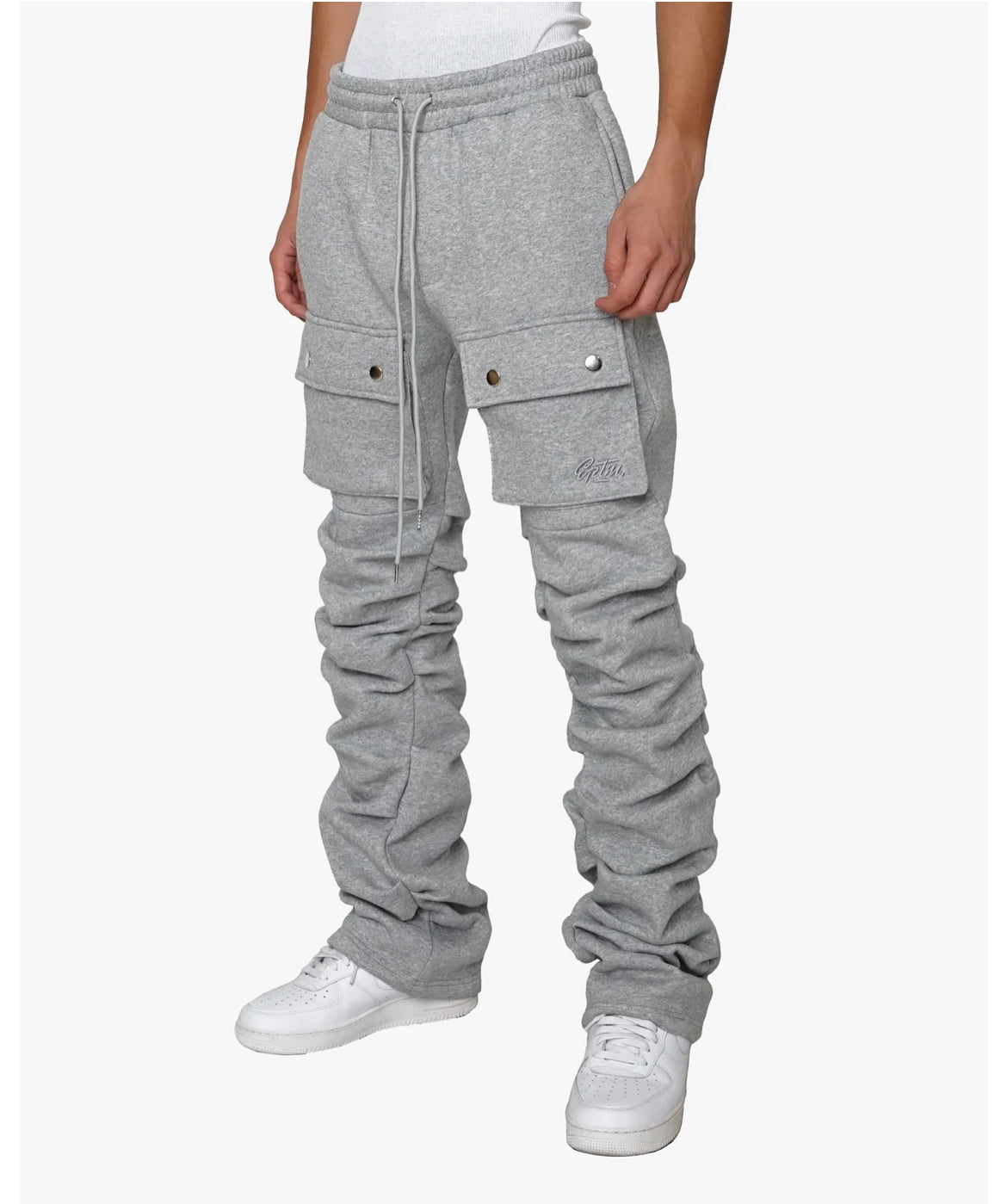 EPTM (Stack Cargo Sweatpants- Grey)