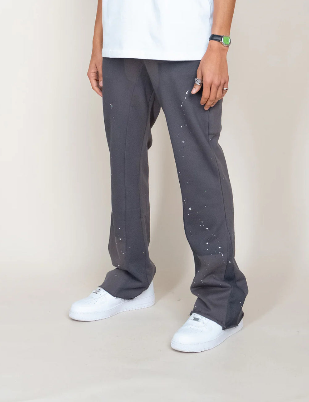 EPTM (FRENCH TERRY CARPENTER PANTS - CHARCOAL)